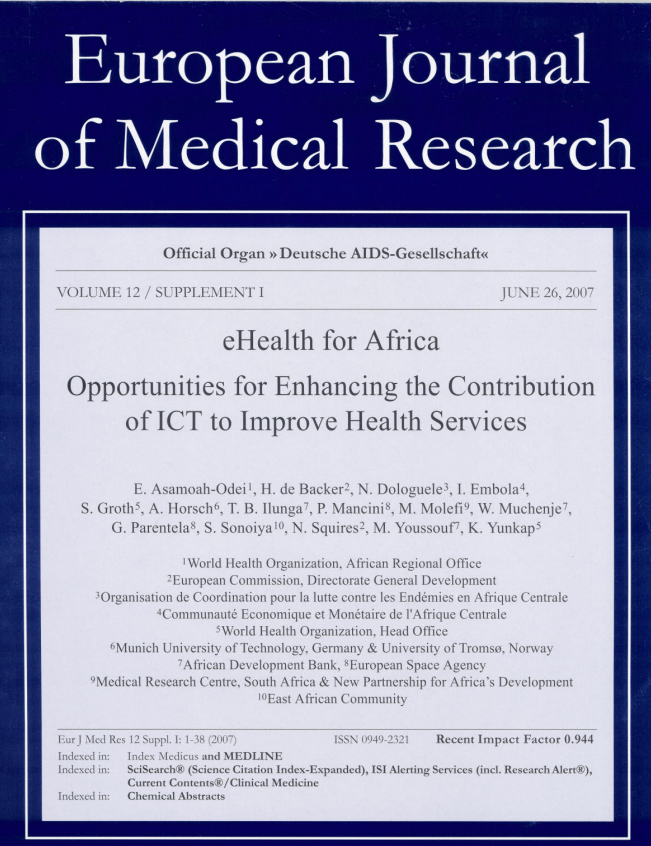 eHealth for Africa Opportunities for Enhancing the Contribution of ICT to Improve Health Services [1.73 MB]