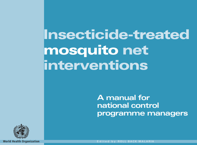  Insecticide-treated mosquito net interventions