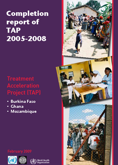  Completion report of Treatment Acceleration Project(TAP) 2005-2008 