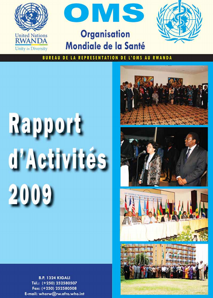 Rapport d'Activités 2009