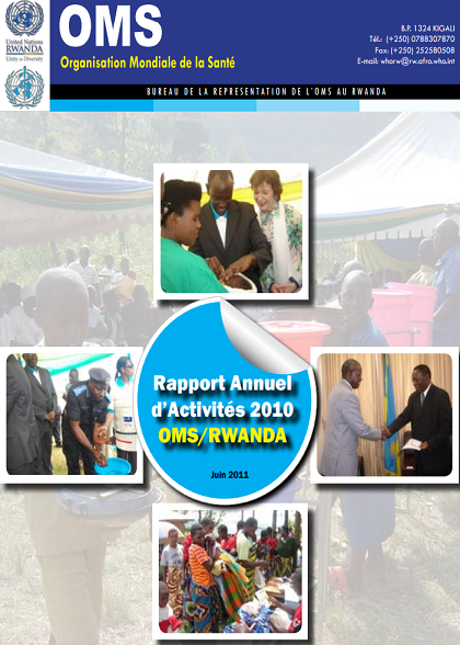 Rapport Annuel d'Activités 2010 OMS/Rwanda