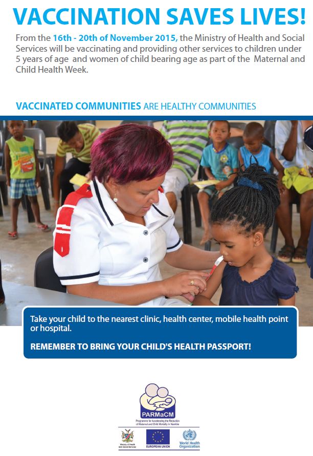 Maternal and Child Health Week 2015 Posters