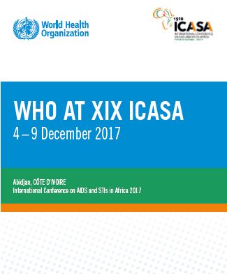 WHO at ICASA 2017