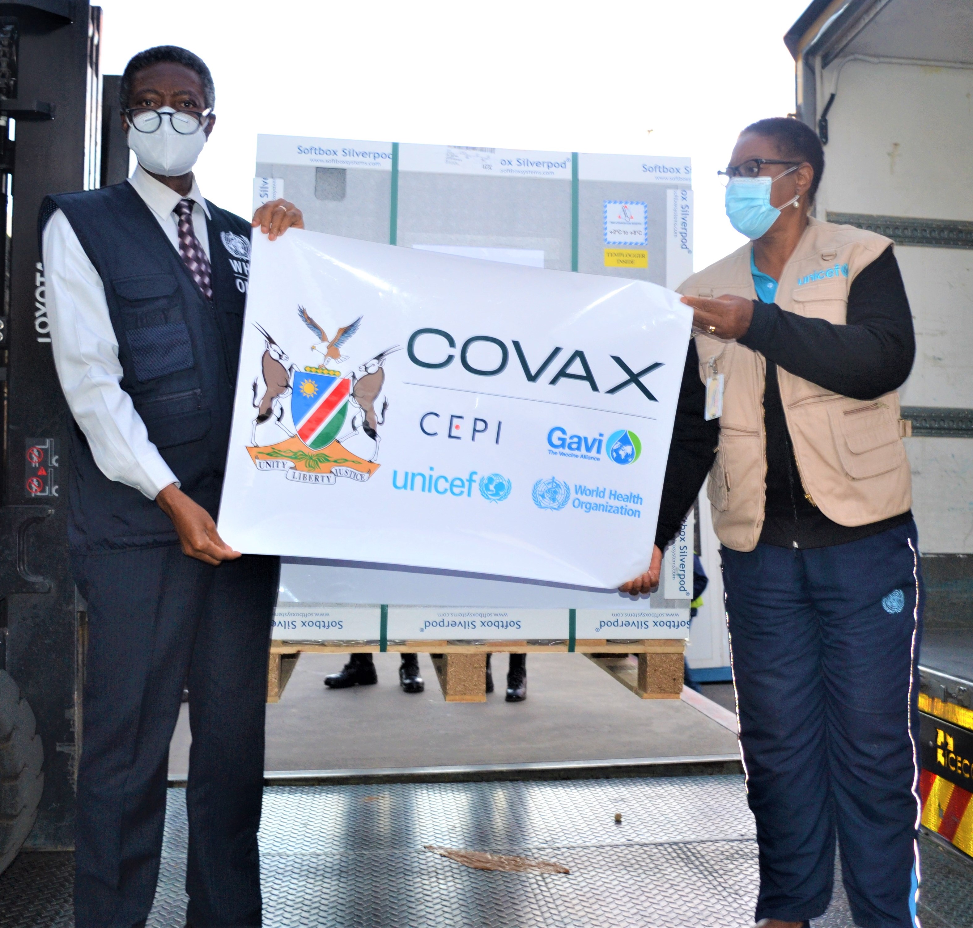 Namibia will received it first  24.000 AstraZeneca doses from the COVAX Facility on 16 on April 2021 