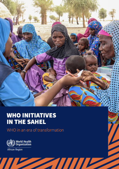 WHO initiatives in the Sahel