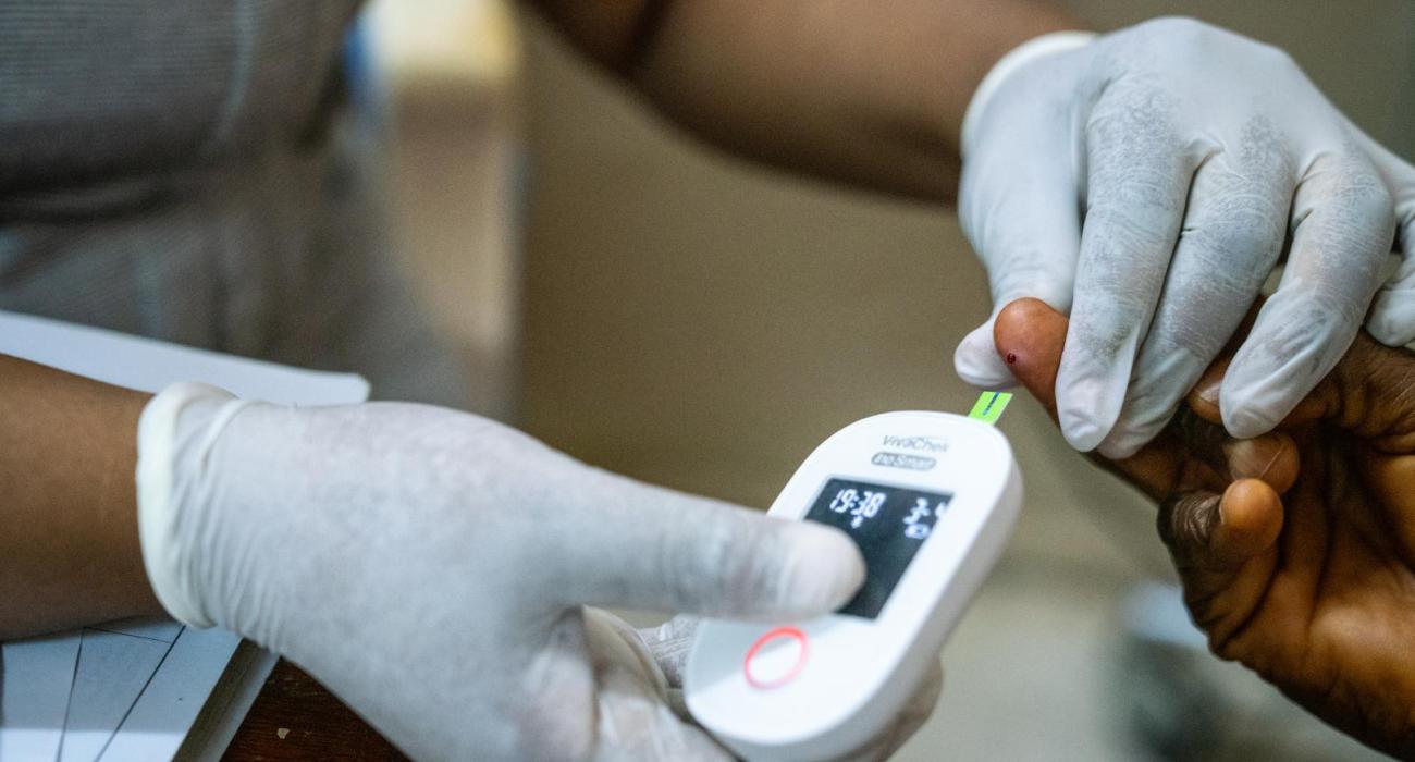 Blood testing for diabetes