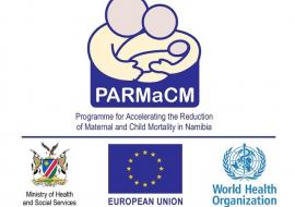 The HEW training is being supported by the World Health Organization (WHO), through the Programme for Accelerating the Reduction in Maternal and Child Mortality (PARMaCM). PARMaCM is a joint partnership between MHSS and the European Union (EU),with the EU providing financial support and WHO providing technical support. It was launched in February 2013 with a total budget of 10 million Euros (+/- 130 million Namibia Dollars), and will run until 2017.