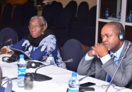 (L-R) Professor Rose Leke (Chair of ARCC), Dr. Pascal Mkanda (L-R) Professor Rose Leke (Chair of ARCC), Dr. Pascal Mkanda