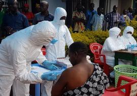 La vaccination contre la maladie à virus Ebola débute dans le Nord-Kivu