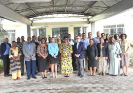 Group photo during the Viral Hepatitis National Strategic Information Workshop