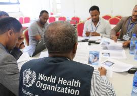 WHO provided support for the MOH/EPHI COVID-19 Simulation Exercise
