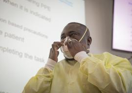 Lutter contre les infections des travailleurs de la santé au Nigéria