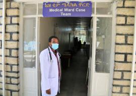 For Medical Director of Mekelle Hospital, Dr Kahsay Gebremedhin, staying home was not an option when conflict erupted in Mekelle.  He had a medical team to lead and patients to treat. 