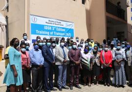 A pool of national master trainers trained on the updated IDSR third edition technical guidelines and 