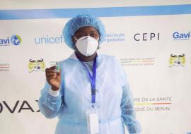 Il y a 1 an le Bénin de la campagne de vaccination contre la COVID-19 en présence des partenaires du mécanisme COVAX. 