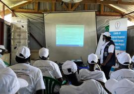 Healthcare workers trained on the use of Early Warning, Alert and Response System