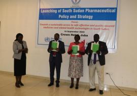 South Sudan launches the Pharmaceutical Policy and Strategy