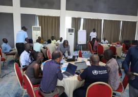 South Sudan condcuted simulation exercise training of trainers in Juba 
