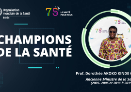 A la découverte des six champions de la santé OMS75 au Bénin