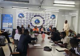 Joint Press Conference prior to the start of the 2nd JEE for Liberia