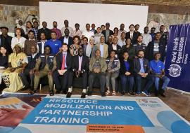 WHO Ethiopia Trains Technical Staff on Resource Mobilization