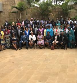 The joint annual review and planning meeting of Reproductive, Maternal Newborn, Child and Adolescent Health and Nutrition of Programme Managers of WHO African Region meeting in Kigali from 7-9 November 2018.
