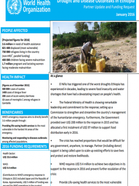 Ethiopia Partner Engagement for El Niño response