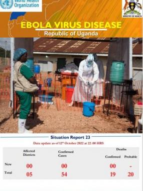 Ebola Virus Disease in Uganda SitRep - 23