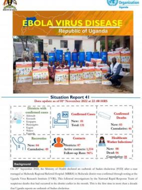 Ebola Virus Disease in Uganda SitRep - 41
