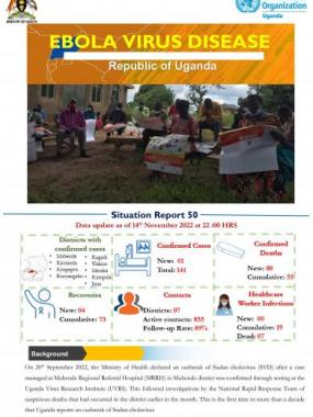 Ebola Virus Disease in Uganda SitRep - 50