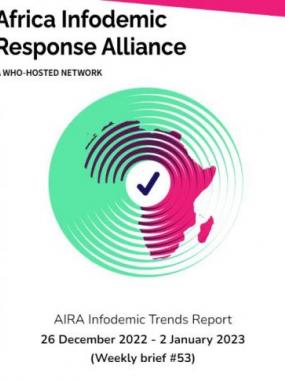 AIRA Infodemic Trends Report - 26 December (Weekly Brief #53 of 2022)