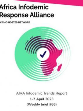 AIRA Infodemic Trends Report - April 1 (Weekly Brief #66 of 2023)