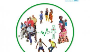 Cover image of the report "The state of health in the African Region"