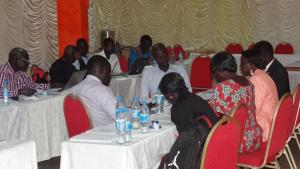 Cross section of participants in groups validating the draft practice guidelines. Photo: WHO