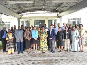 Group photo during the Viral Hepatitis National Strategic Information Workshop