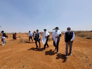 A JOINT GOVERNMENT OF ETHIOPIA AND UNITED NATIONS ETHIOPIA HIGH LEVEL MISSION VISITS DROUGHT AFFECTED COMMUNITIES IN SOMALI AND OROMIA REGIONS