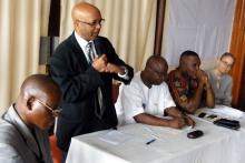 Dr Alemu urging partners to support implementation of the set targets