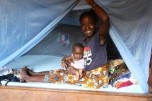 “Protecting my child is my duty. Therefore ensuring that we sleep under the net is more than a duty for me”, said Hawa Mansaray in Galehun Village in Kenema district.