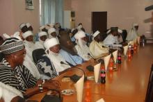 Cross section of traditional leaders at the 3rd quarterly NTLC meeting