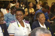 Health workers turned out in numbers at the public lecture on  World Mental Health Day