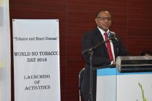 Dr L. Musangor Musango highlighted that 'Mauritius needs to take further actions to reduce the prevalence of smoking and save lives.'