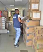 COVID-19 medical supplies donated to the Ministry of Health and Social Services 