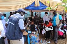 South Sudan launches a nationwide second dose of routine Inactivated Polio Vaccine introduction to protect children against all types of poliovirus