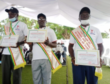 Les meilleurs donneurs de sang de l’année distingués par l’Association des donneurs de sang bénévoles du Bénin (ADSBB)