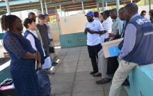 WHO team consults with County management teams in support of  malaria vaccine in Homa Bay county