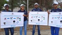A team of health professional participated in the march to mark the World Antimicrobial Resistance Awareness Week in Windhoek 