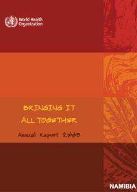 Bringing it all together - Annual Report 2008 - WHO Namibia 