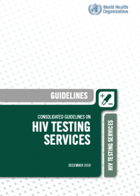 Consolidated guidelines on HIV testing services