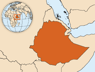 Map of Ethiopia