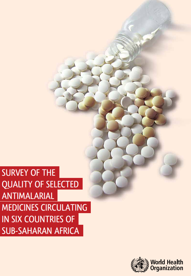 Survey of the quality of selected antimalarial medicines circulating in six countries of sub-Saharan Africa